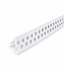 Profil de colt din PVC cu nas ascutit, 2.5 metri